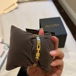 Bulova Black Box with Gold Logo Bulova | Accessories | Bulova Black Box With Gold Logo  main image 2